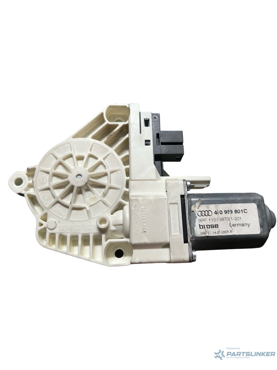 Motoras geam stanga spate AUDI A6 III Avant 4F5, C6 2005 - 2011 TDI BLB, BRE 4F0959801C – foto 2