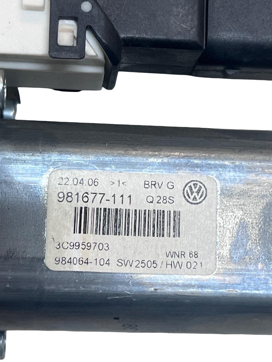 Motoras geam stanga spate VOLKSWAGEN PASSAT Variant 3C5 2005 - 2011 3C9959703 – foto 2