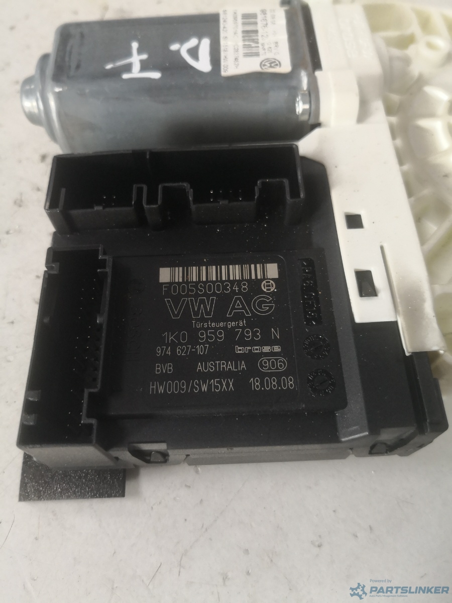 Motoras macara geam dreapta fata VOLKSWAGEN PASSAT (3C2) [ 2005 - 2010 ] OEM 1k0959793n – foto 2