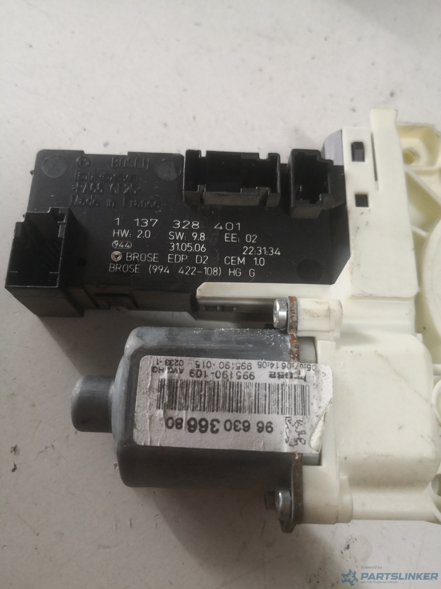 Motoras macara geam stanga fata PEUGEOT 407 (6D_) [ 2004 - > ] OEM 1137328401 – foto 2