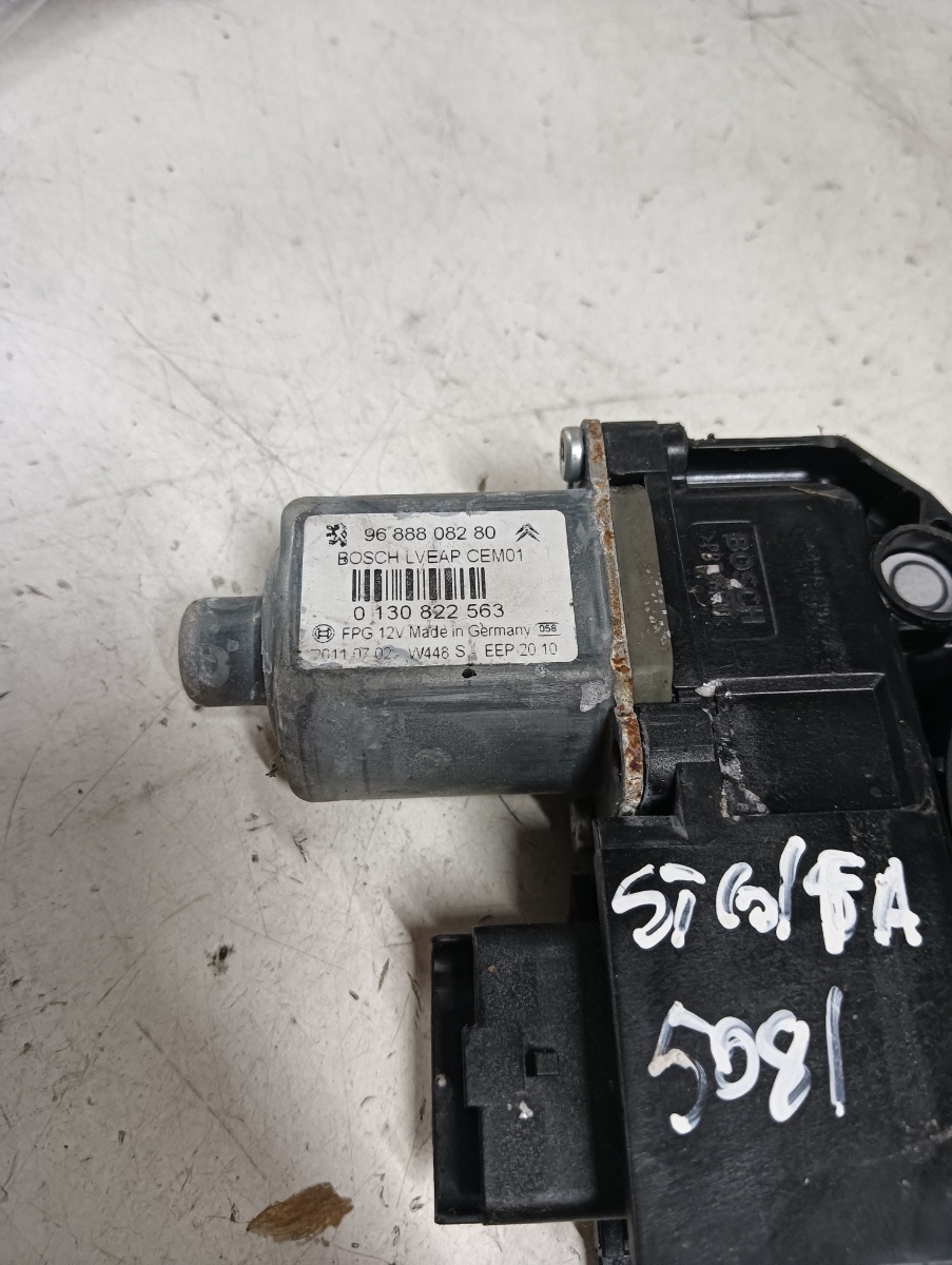 Motoras macara geam stanga fata PEUGEOT 508 (8D_) [ 2010 - > ] OEM 9688808280 – foto 2