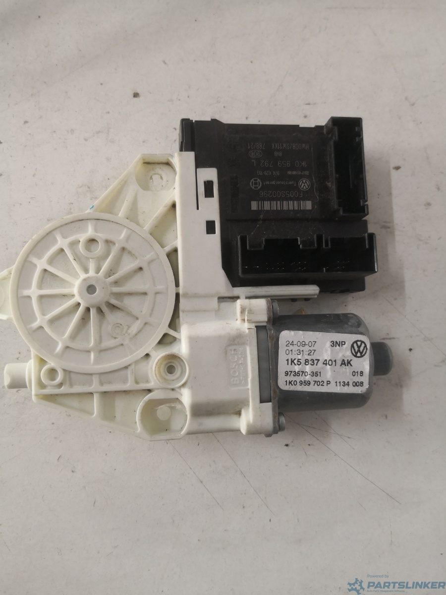 Motoras macara geam stanga fata VOLKSWAGEN GOLF V Variant (1K5) [ 2007 - 2009 ] OEM 1k5837410ak – foto 2
