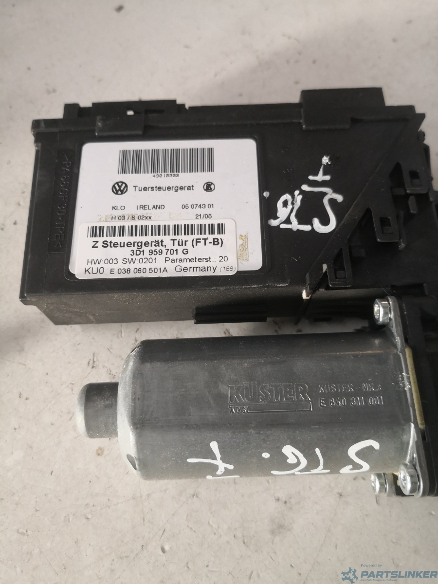 Motoras macara geam stanga fata VOLKSWAGEN PHAETON (3D_) [ 2002 - 2016 ] OEM E840311001 – foto 2