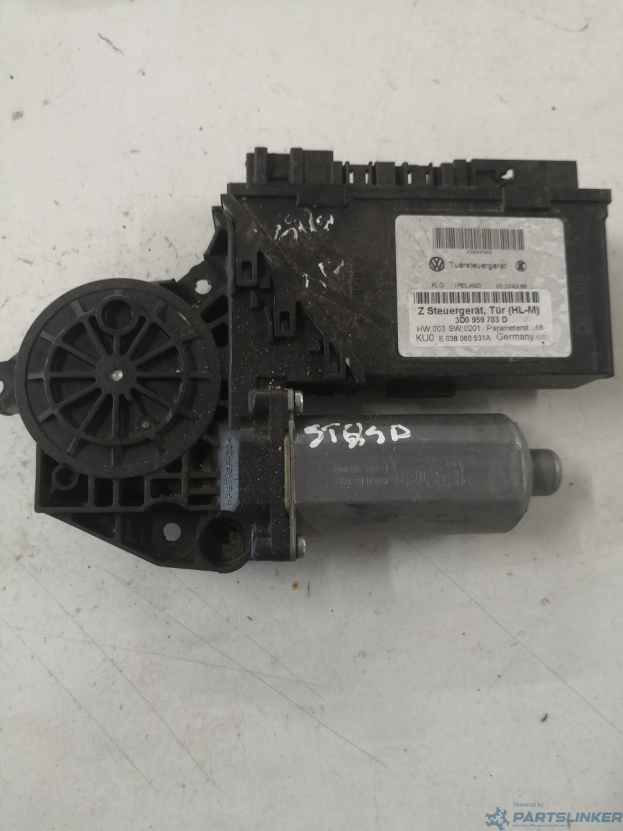 Motoras macara geam stanga spate VOLKSWAGEN PHAETON (3D_) [ 2002 - 2016 ] OEM 3d0959703d