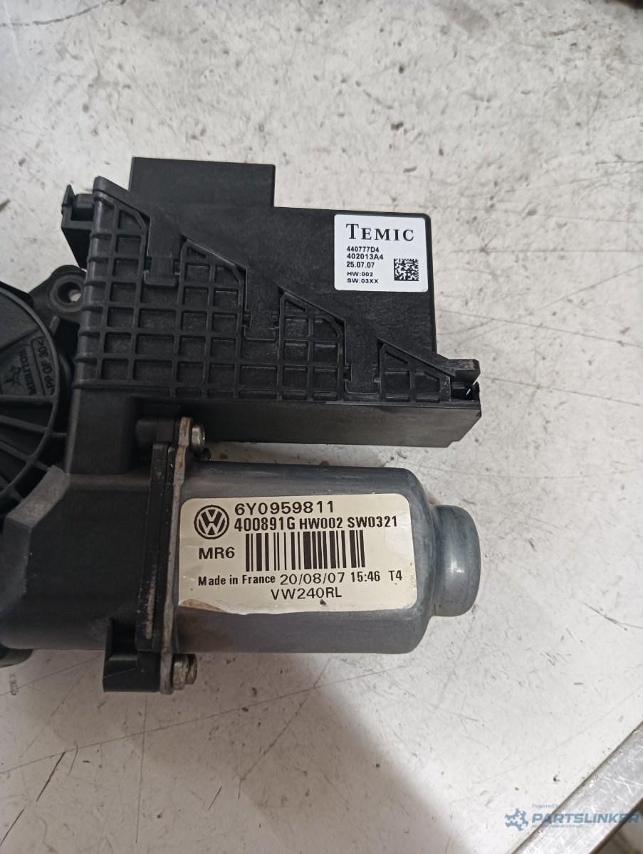 Motoras macara geam stanga spate VOLKSWAGEN POLO (9N_) [ 2001 - 2012 ] OEM 6y0959811 – foto 2