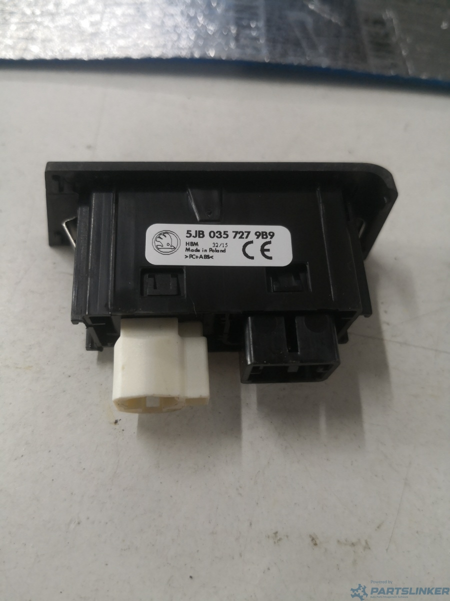 Mufa usb/auxiliara SKODA RAPID II (NH3) [ 2012 - > ] OEM 5jb0357279b9 – foto 2