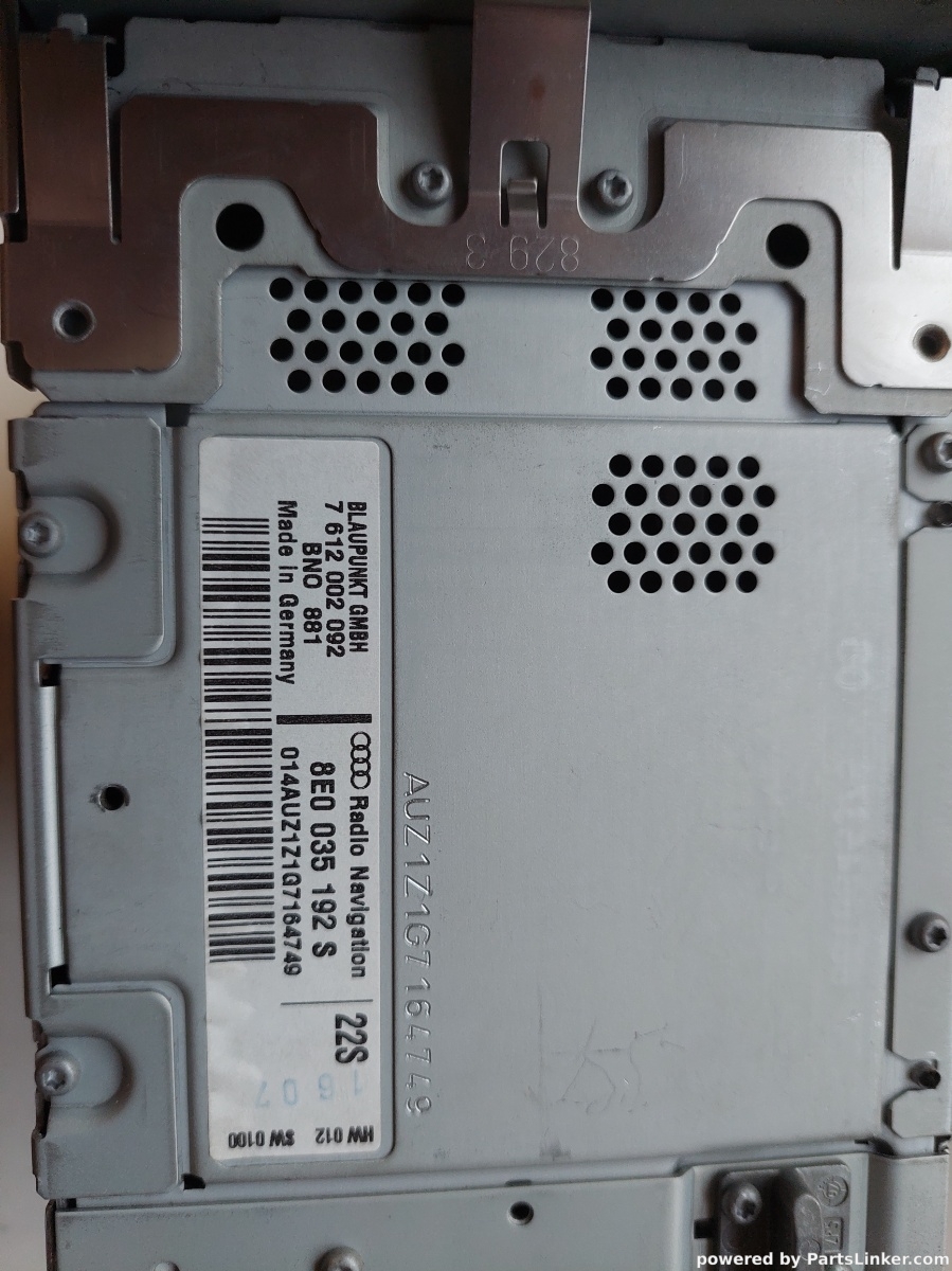 Navigatie auto AUDI A4 III (8EC, B7) [ 2004 - 2008 ] OEM 8e0035192s – foto 3