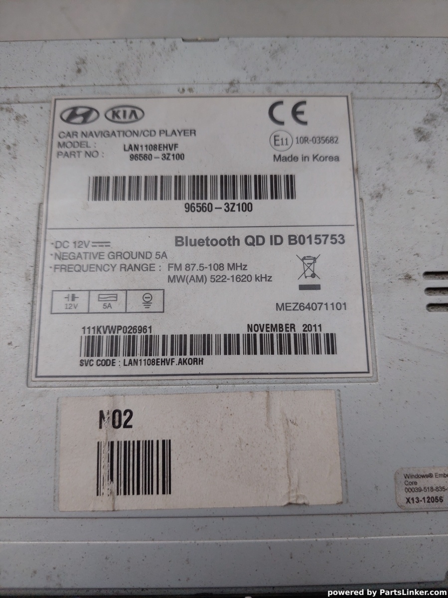 Navigatie GPS HYUNDAI i40 (VF) [ 2012 - > ] OEM Lan1108ehvf – foto 3