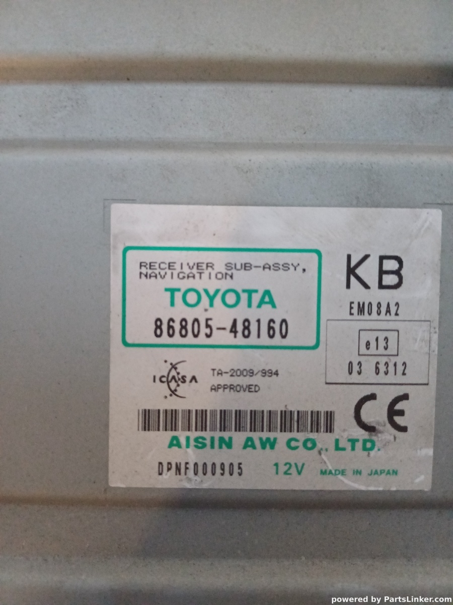 Navigatie GPS LEXUS CT (ZWA10_) [ 2010 - > ] OEM 8680548160 – foto 3