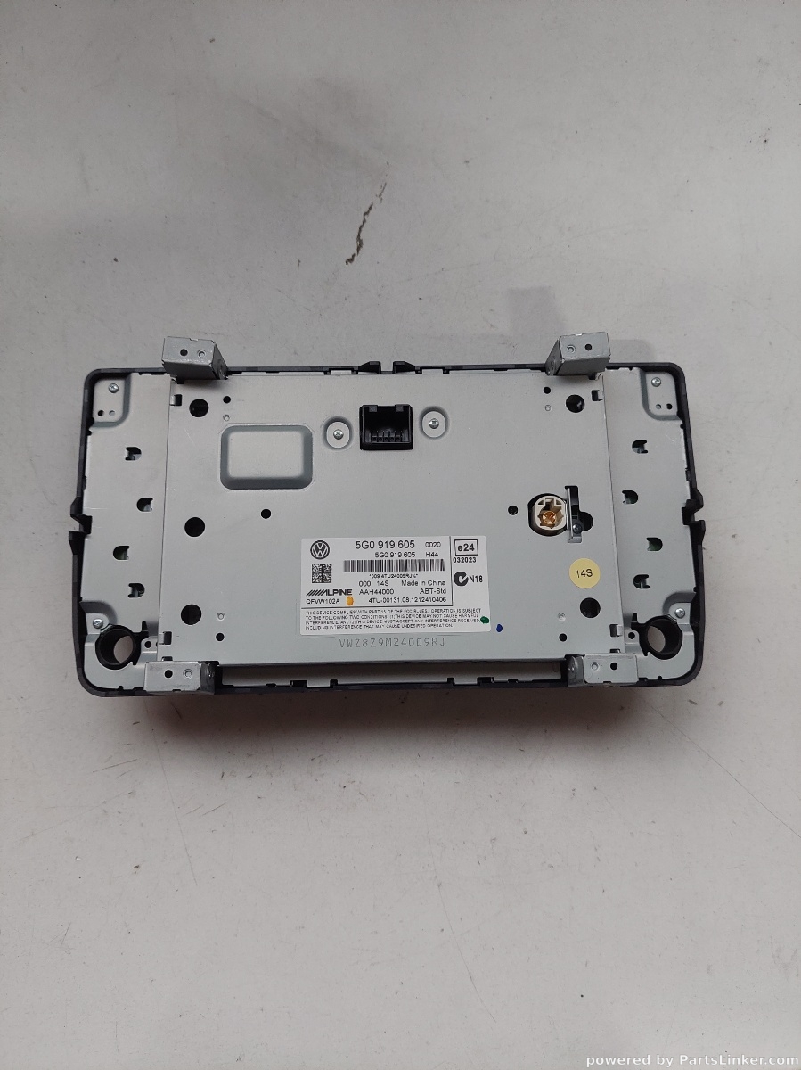 Navigatie GPS VOLKSWAGEN GOLF VAN VII Variant (BA5) [ 2013 - 2017 ] Alpine OEM 5g0919605 – foto 2