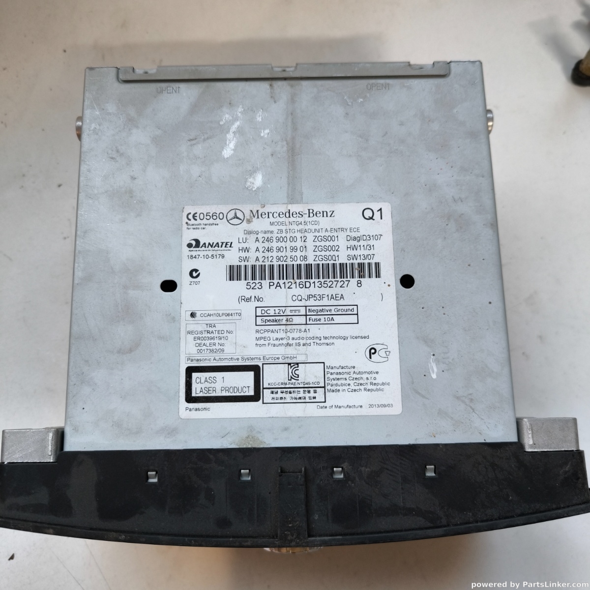 Navigatie MERCEDES-BENZ A-CLASS III (W176) [ 2012 - > ] OEM A2469000012 – foto 2