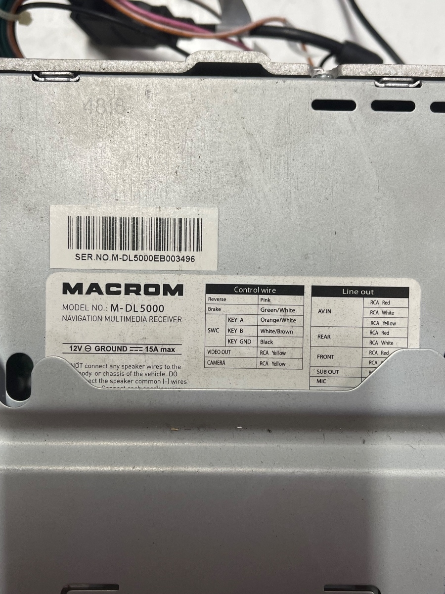 Navigatie universala  FORD FOCUS 2 2005 - > MACROM / M-DL5000 – foto 6