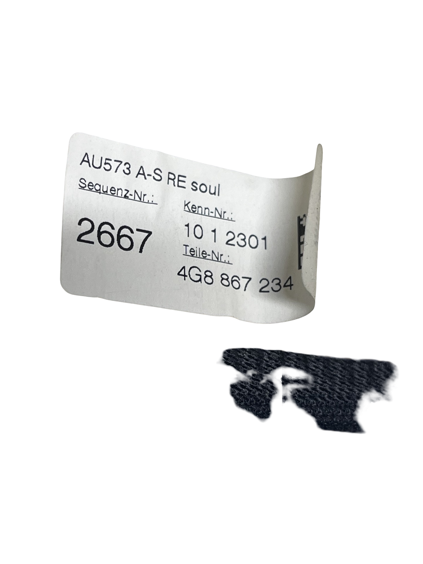 Ornament Parbriz dreapta față Audi A7 Sportback 2010–2018 3.0 TFSI V6 quattro S tronic CGWB - cod: 4G8867234 – foto 3