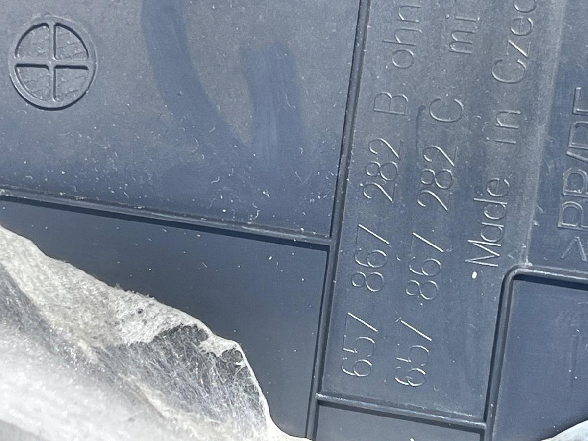 Ornament stalp (B) (inferior) dreapta SKODA SCALA (NW) [ 2019 -> ] 657867282B – foto 3