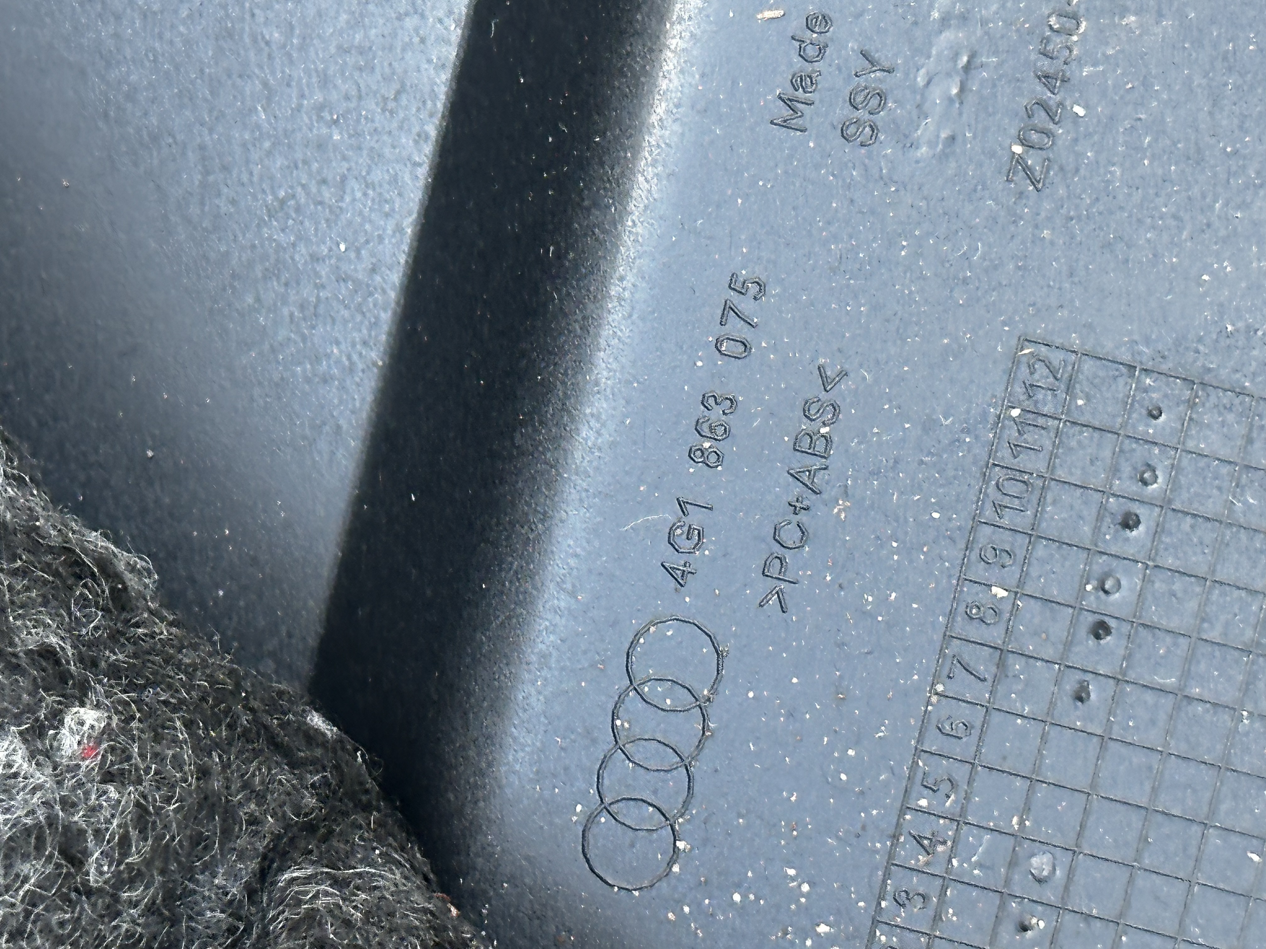 Ornament Volan Audi A7 Sportback 2010–2018 - cod: 4G1863075