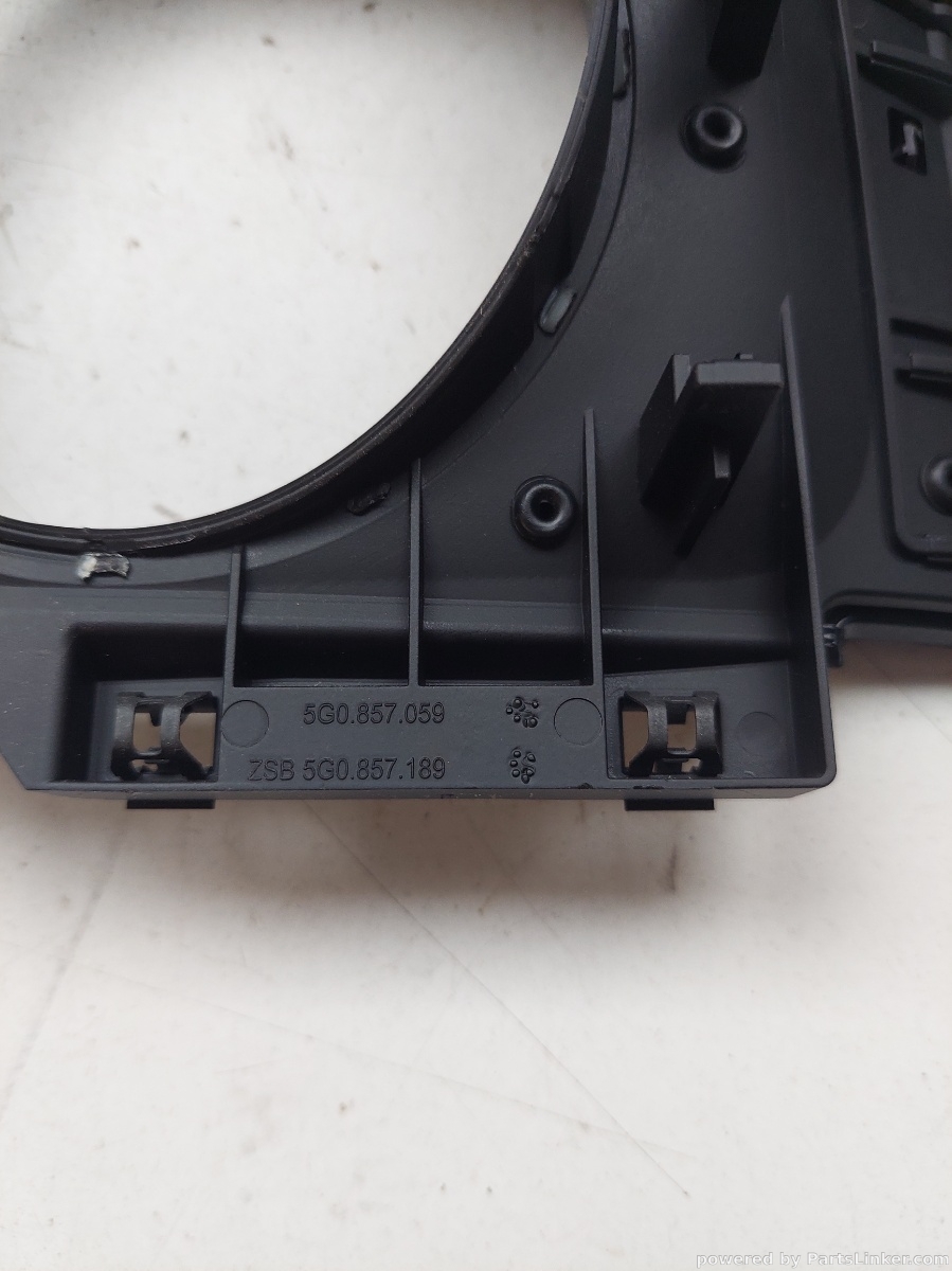 Ornamente ceas bord VOLKSWAGEN GOLF 7 (BA5) [ 2013 - 2017 ] OEM 5g0857059 – foto 2