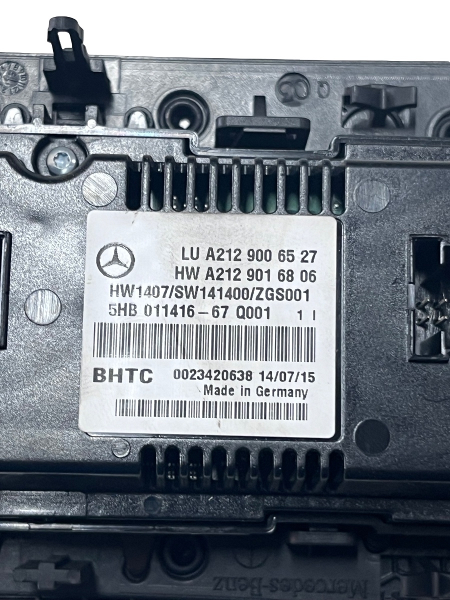 Panou Clima MERCEDES-BENZ E-CLASS W212 2015 Facelift -> A2129006527 – foto 2