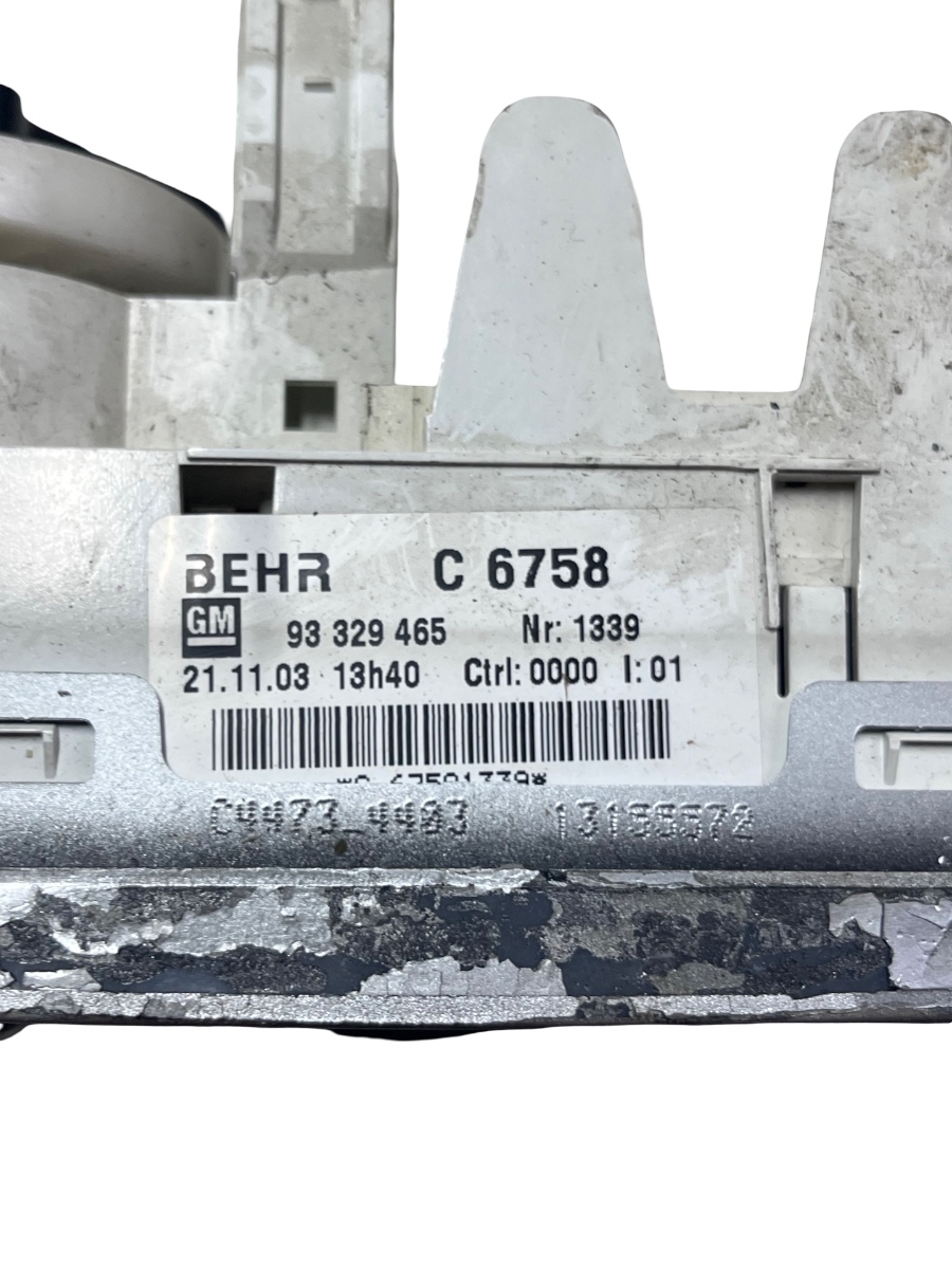 Panou Clima OPEL MERIVA X03 2003 - 2010 93329465 – foto 3