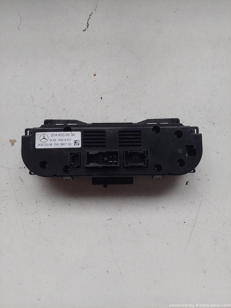Panou comanda AC MERCEDES-BENZ C-CLASS W204 2007 - 2014 2048300590 – foto 2