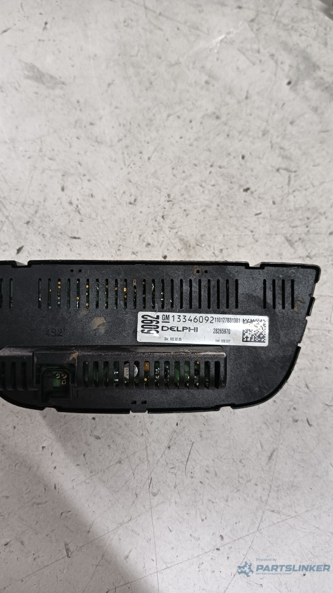 Panou comanda AC OPEL ASTRA J (P10) [ 2009 - 2015 ] OEM 13346092 – foto 2
