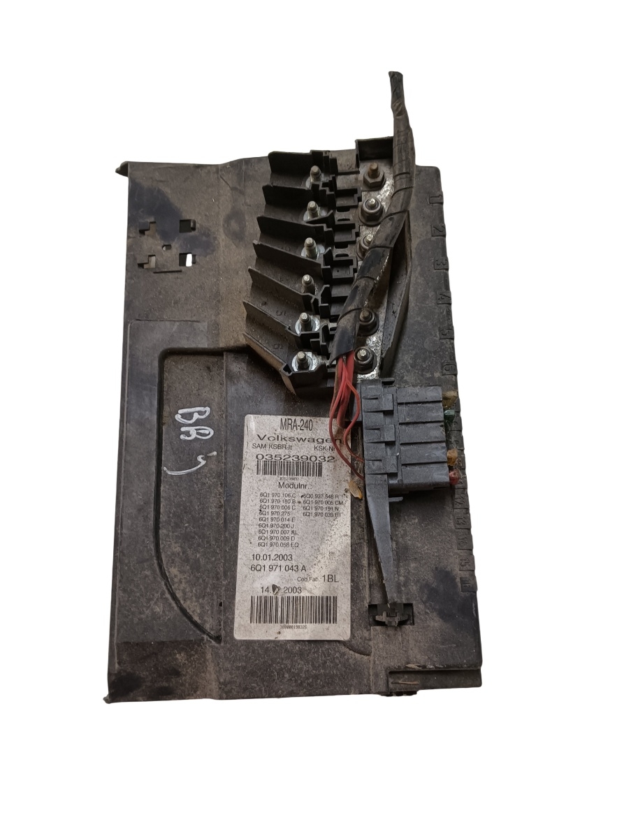 Panou sigurante baterie VOLKSWAGEN POLO 9N_ 2001 - 2012 6q1970106c