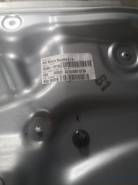 Panou usa macara geam dreapta fata KIA CEED SW (ED) [ 2007 - 2012 ] OEM 824801h100 – foto 2