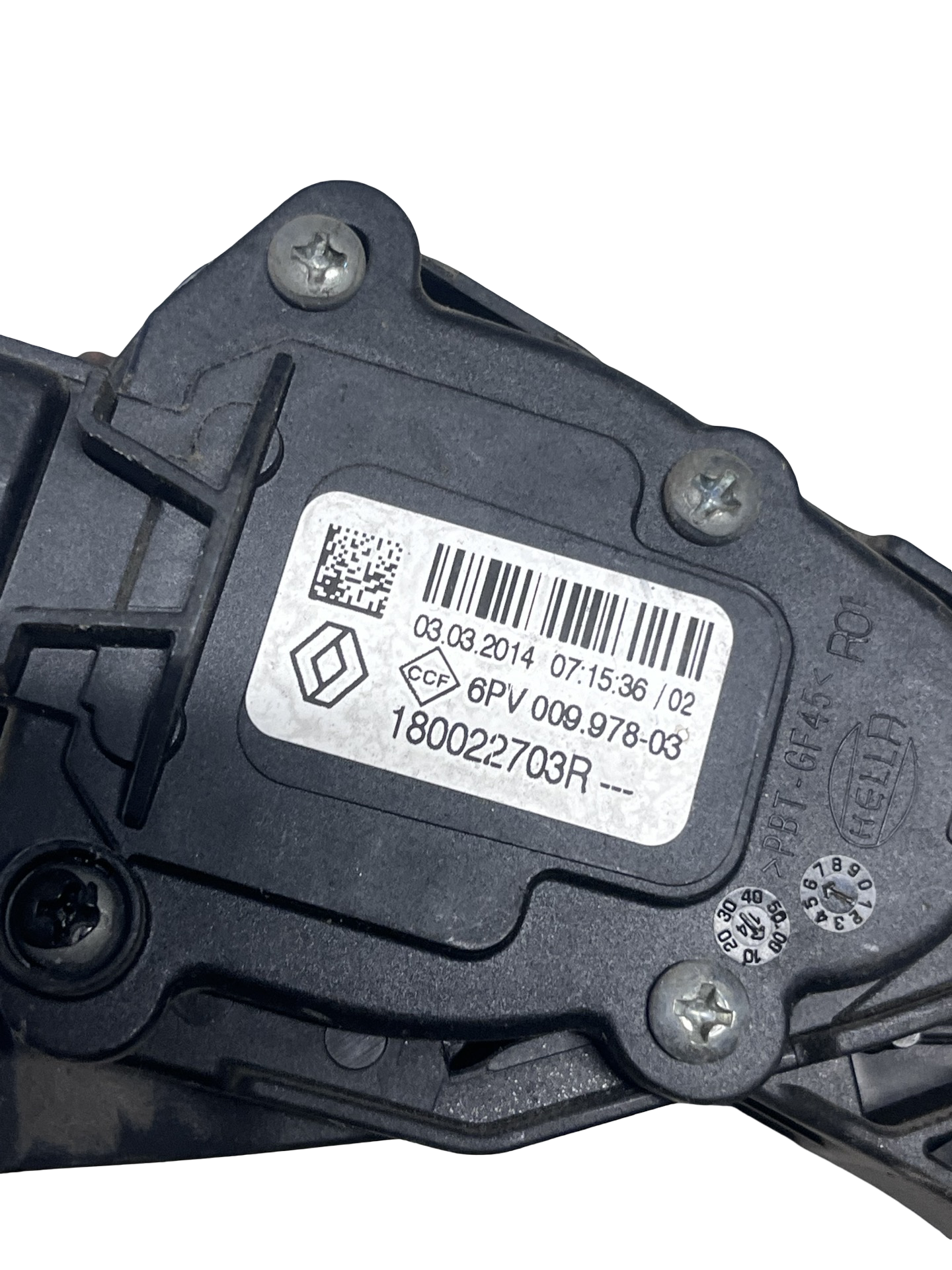 Pedala Acceleratie Dacia Logan 2 2012–2020 - cod: 180022703R – foto 2