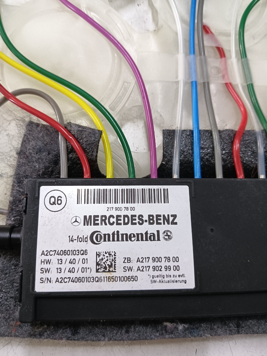 Perna/modul control scaun spate MERCEDES-BENZ S-CLASS Coupe VII C217 2014 - > A2179007800 – foto 2