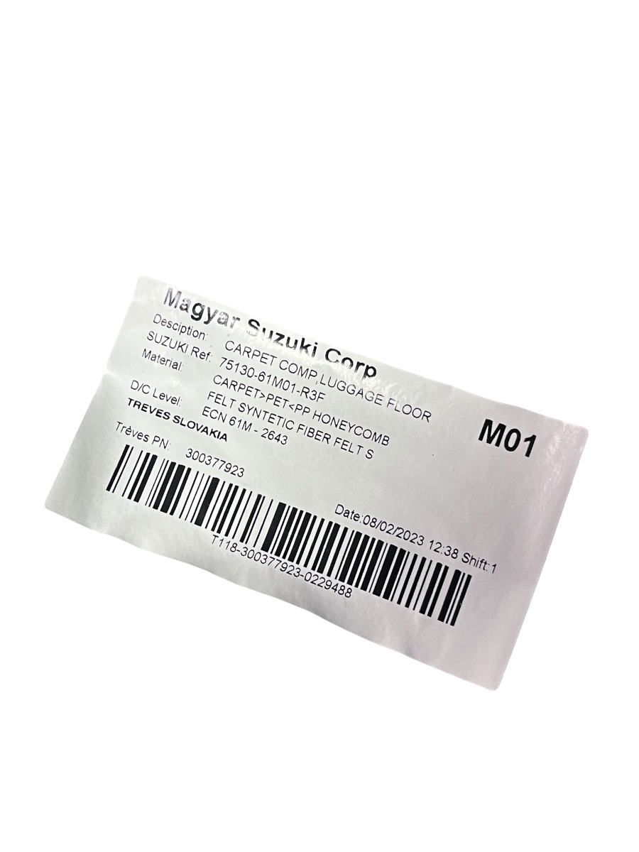 Polita portbagaj  SUZUKI SX4 S-Cross JY 2023 - > 7513061M01 – foto 2