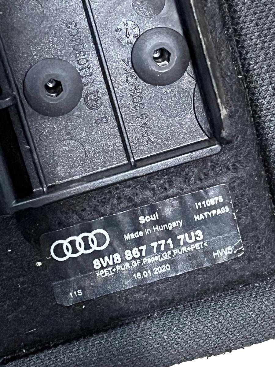 Polita sub luneta AUDI A5/S5 II Sportback F5A 2016 -> 8W88677717U3 – foto 2
