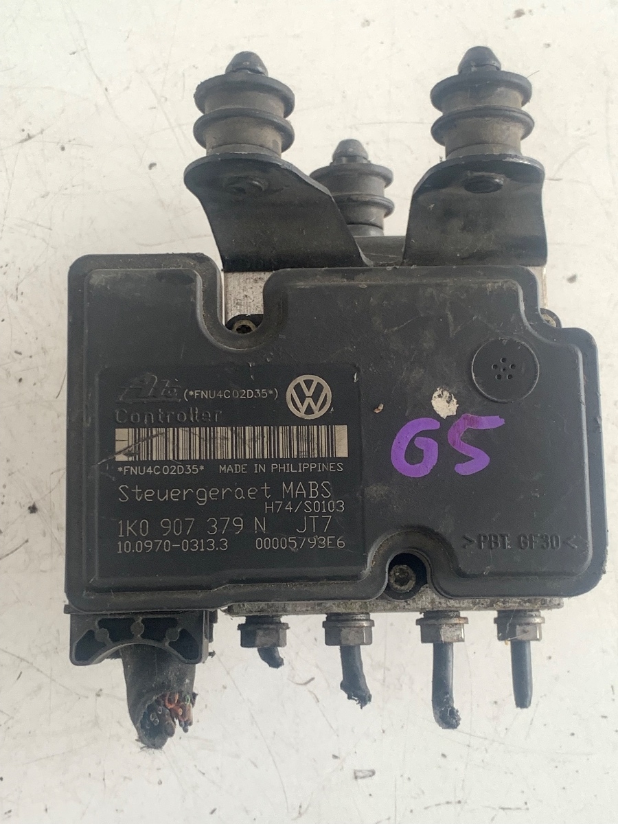 Pompa ABS AUDI A3 II 8P1 2003 - 2013, VOLKSWAGEN GOLF V 1K1 2003 - 2009 1K0614117F 1K0907379N – foto 3