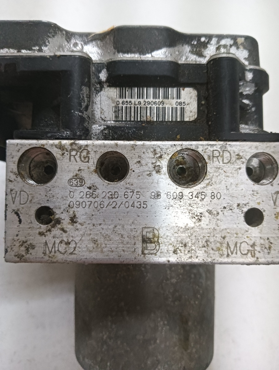 Pompa ABS CITROËN C4 Picasso I UD_ 2006 - 2013 1.6 HDi 9HY (DV6TED4), 9HZ (DV6TED4) 9660934580 0265230675 – foto 2