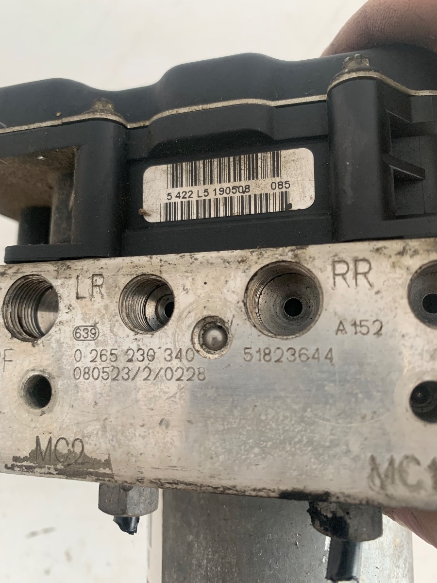 Pompa ABS FIAT BRAVO II 198 2006 - > 1.9JTD 51823644 0265230340 – foto 2