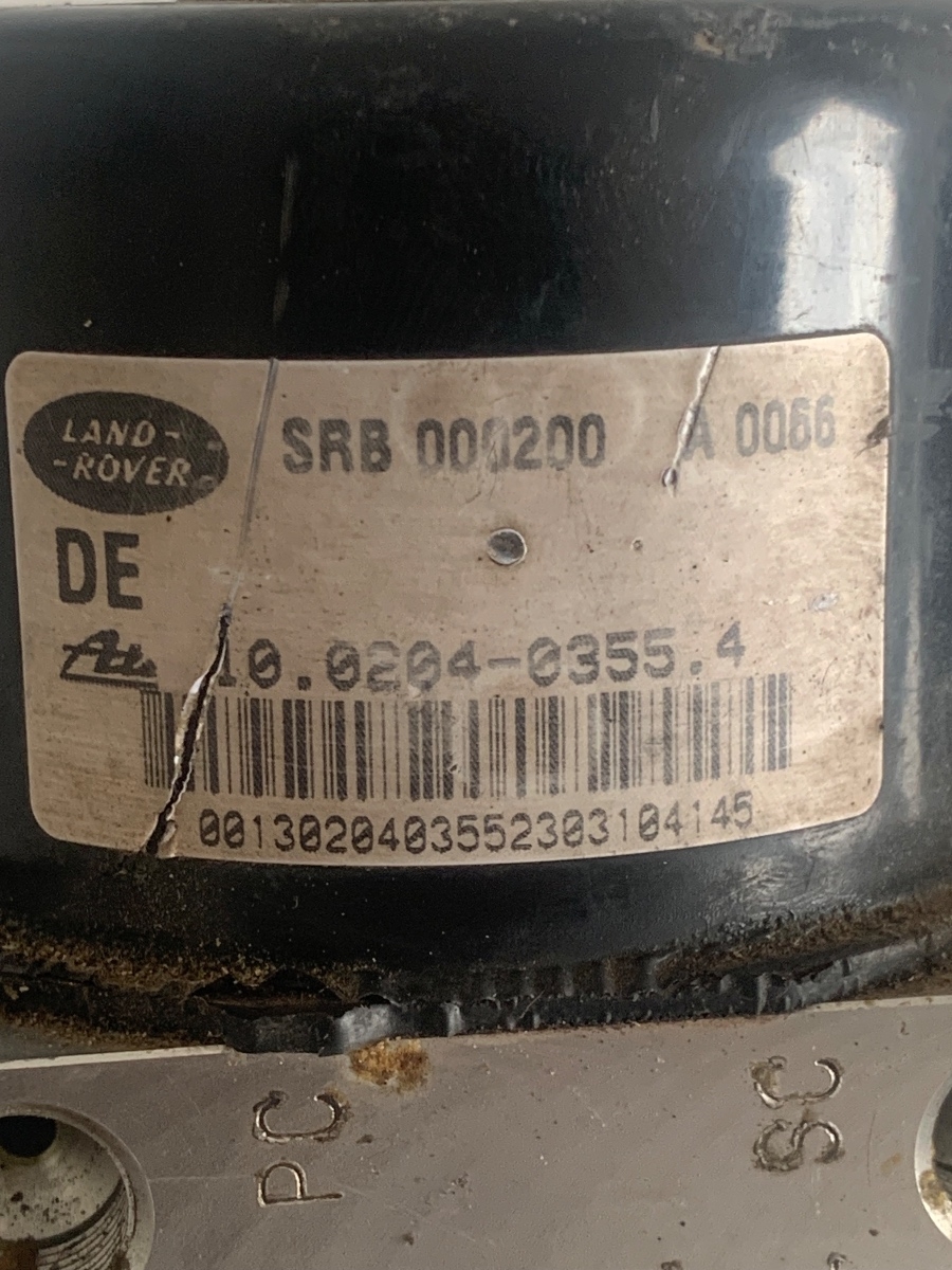 Pompa ABS LAND ROVER FREELANDER LN_, L314 1998 - 2006 SRB000200 – foto 3