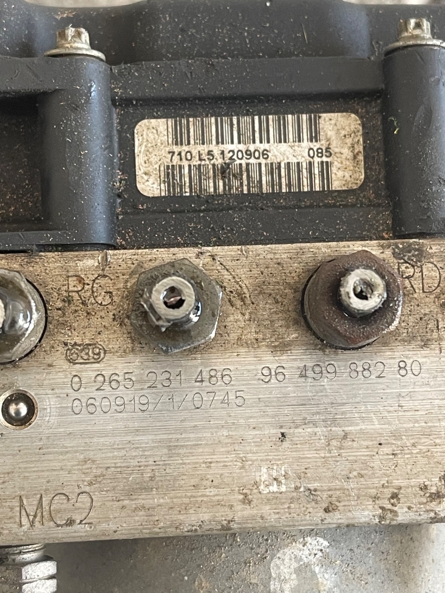 Pompa ABS PEUGEOT 307 3A/C 2000 - > 0265231486 – foto 3