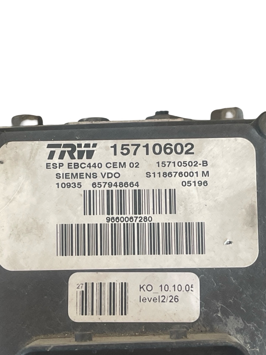 Pompa ABS PEUGEOT 407 6D_ 2004 - > 15710602 – foto 3