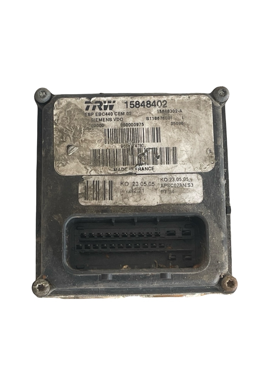 Pompa ABS PEUGEOT 407 Coupe 6C_ 2005 - > 2.7 HDi UHZ (DT17) 13853625 15848402 – foto 3