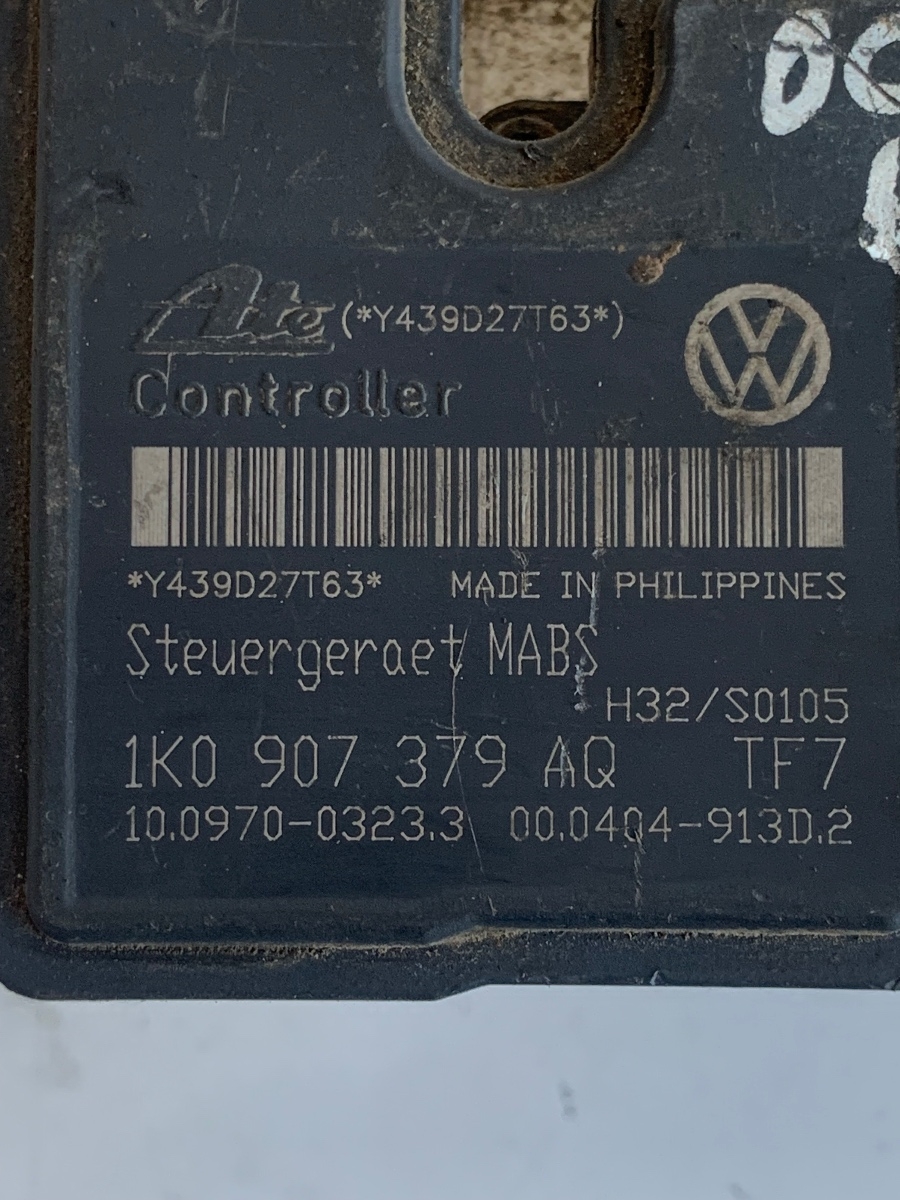 Pompa ABS SKODA OCTAVIA 1Z3 2004 - 2013 1.6 1.6 BGU, BSE, BSF, CCSA, CMXA, VOLKSWAGEN GOLF VI 5K1 2008 - 2013 1K0907379AQ 1K0614117AJ – foto 2