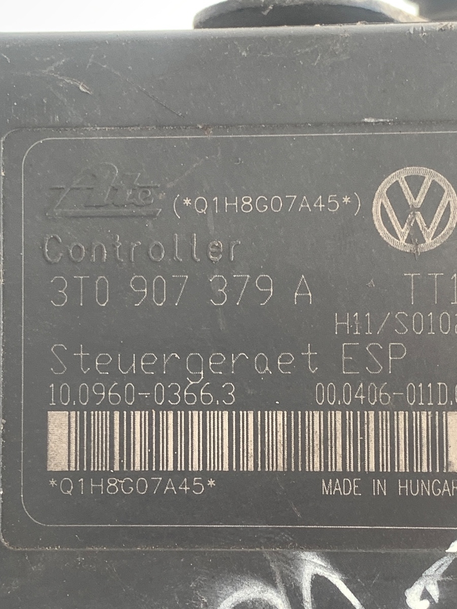 Pompa ABS SKODA SUPERB III Estate 3T5 2009 - 2015, SKODA ROOMSTER Praktik 5J 2007 - 2015, SEAT IBIZA V 6J5, 6P1 2008 - > 3T0614517 3T0907379A – foto 3