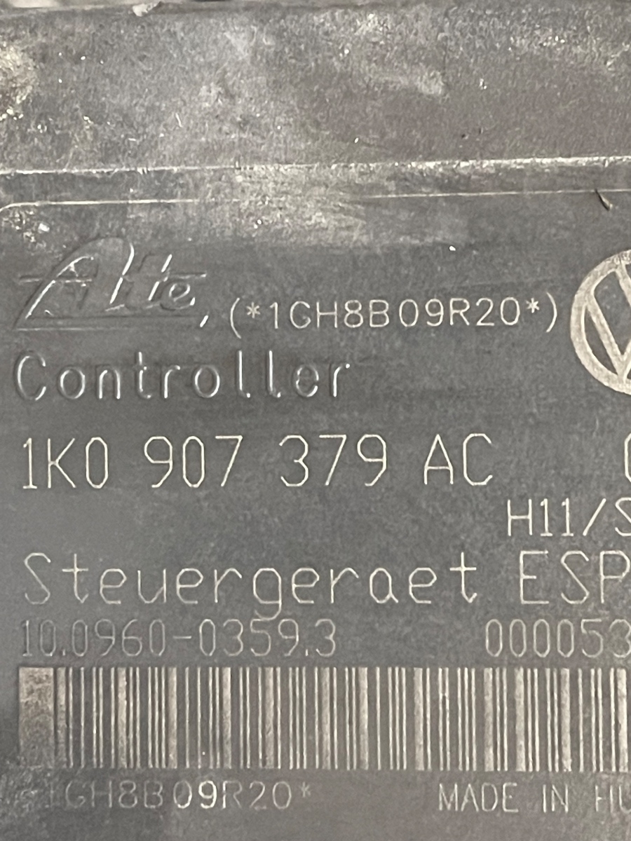 Pompa ABS VOLKSWAGEN GOLF V 1K1 2003 - 2009 1K0907379AC 1K0614517AF – foto 4