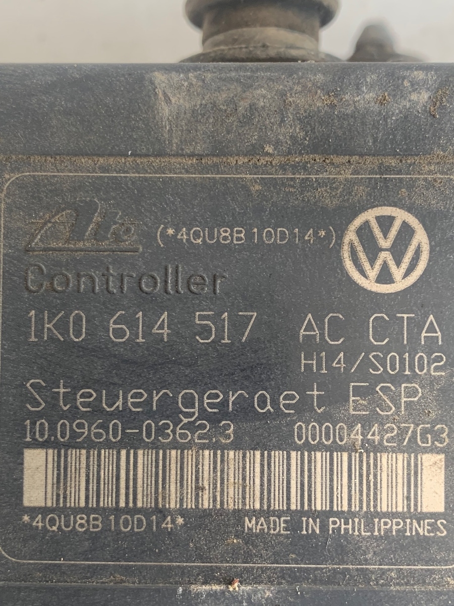 Pompa ABS VOLKSWAGEN GOLF V 1K1 2003 - 2009, VOLKSWAGEN TOURAN 1T1, 1T2 2003 - 2010 1K0614517AC – foto 2