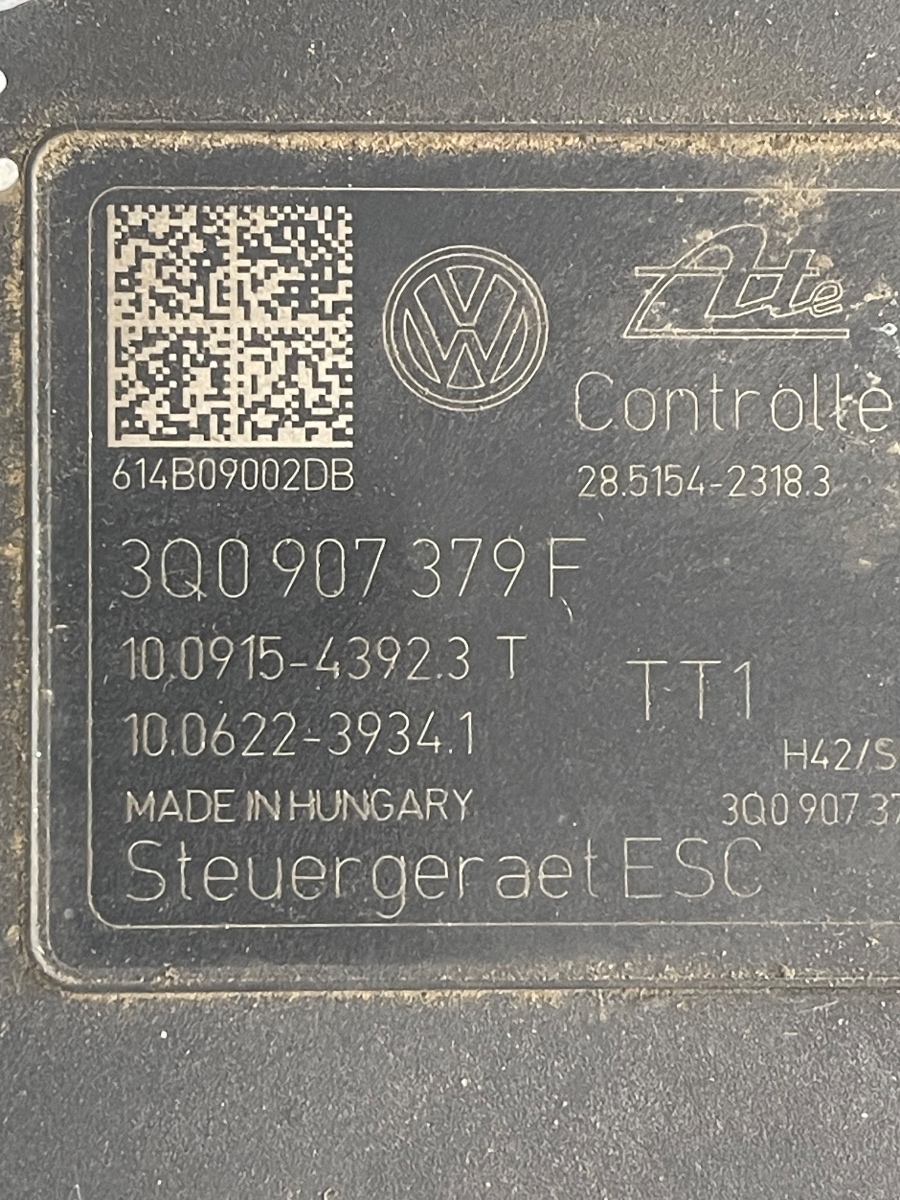 Pompa ABS VOLKSWAGEN GOLF VII 5G1, BE1 2012 - > 3Q0907379F 3Q0614517F – foto 2