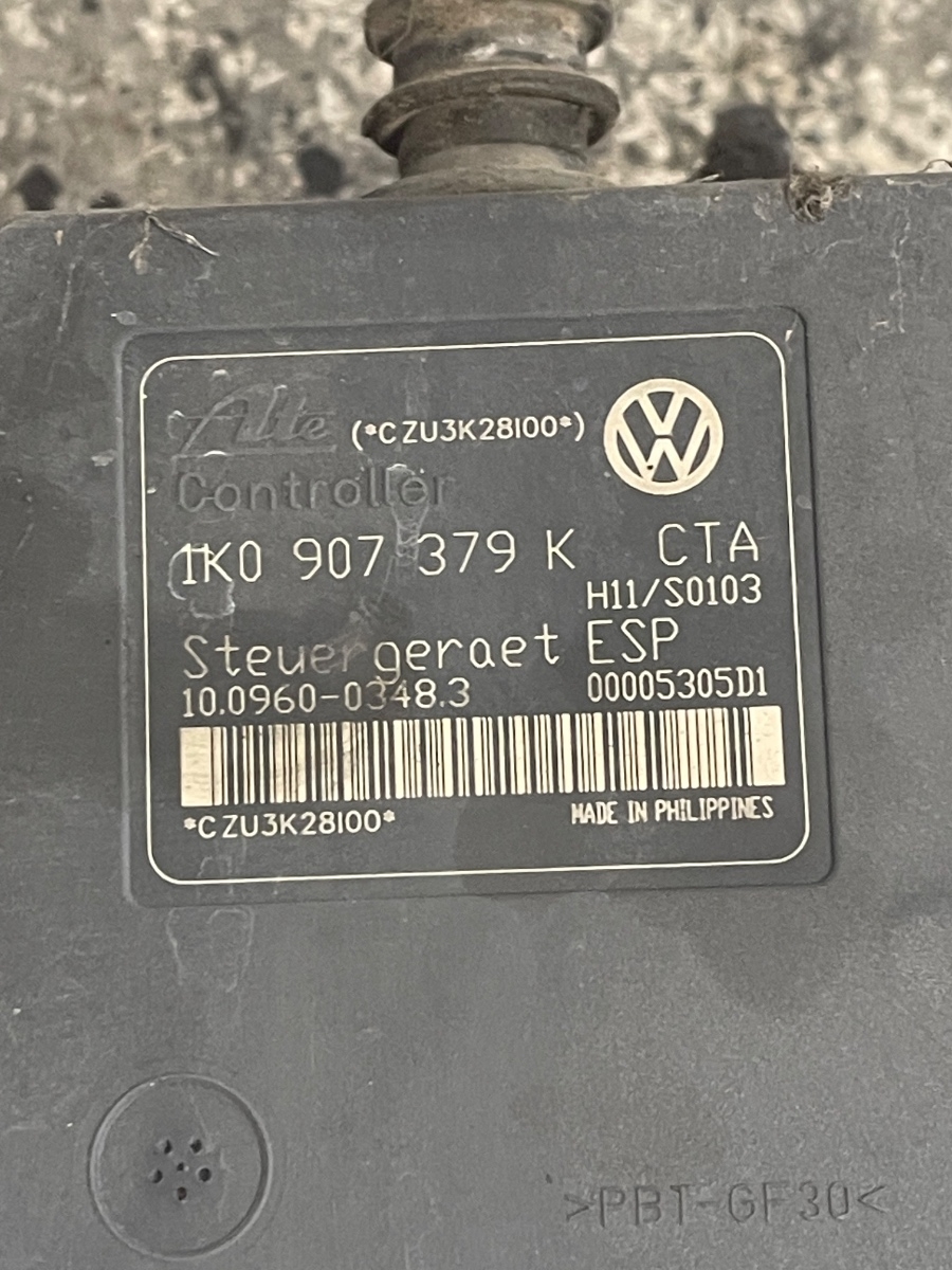 Pompa ABS VOLKSWAGEN TOURAN 1T1, 1T2 2003 - 2010 1.9 TDI AVQ 1K0907379K 1K0614517H – foto 3