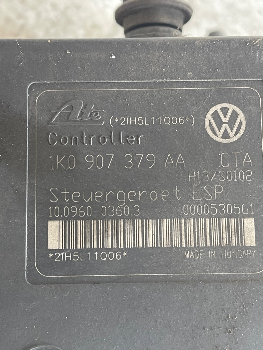 Pompa ABS VOLKSWAGEN TOURAN 1T1, 1T2 2003 - 2010 2.0 TDI 16V BKD 1K0614517T – foto 2