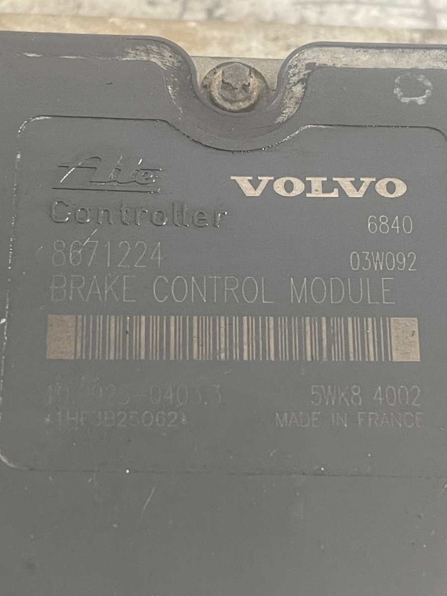 Pompa ABS VOLVO S60 I 384 2000 - 2010 2.4D EURO3 8671224 – foto 3