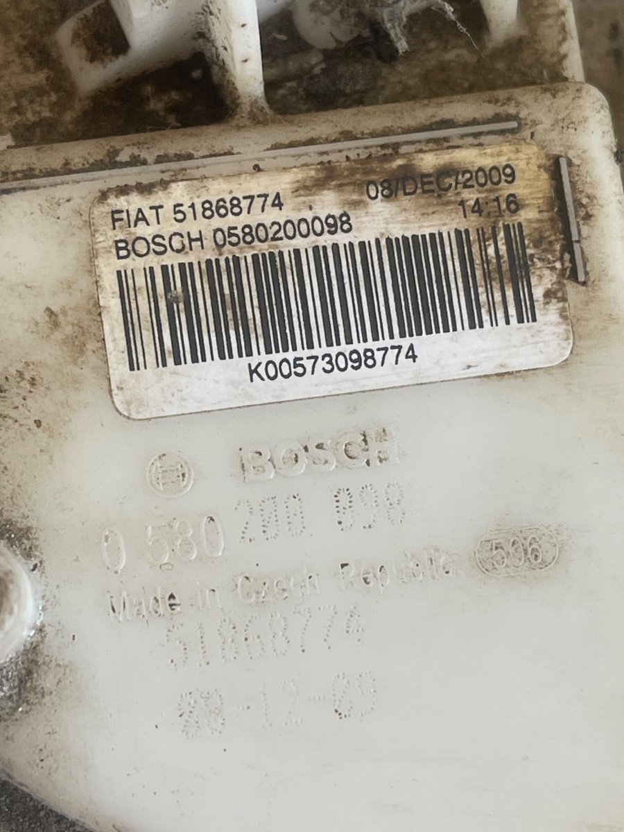 Pompa combustibil interna ALFA ROMEO MITO 955_ 2008 - > 1.4 MultiAir 955 A6.000 51868774 – foto 3