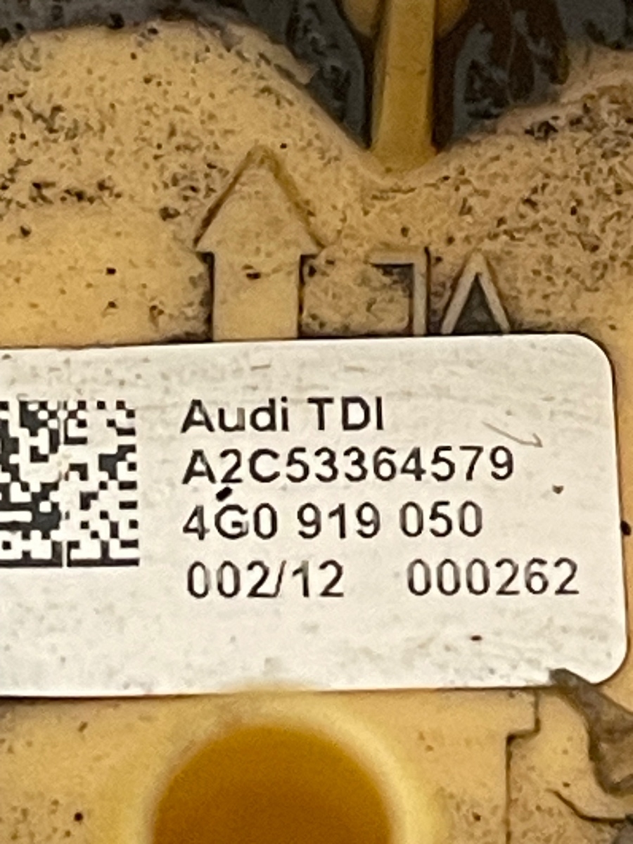 Pompa combustibil interna AUDI A7 Sportback 4GA, 4GF 2010 - 2018 3.0 TDI quattro CDUC, CDUD, CKVB, CKVC 4G0919050 – foto 2