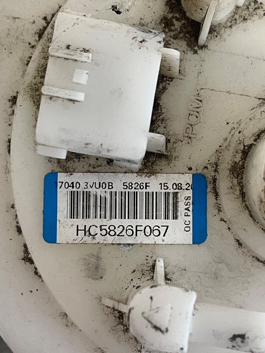Pompa combustibil NISSAN NOTE E12 2012 - > 1.2i 17040-3VU0B – foto 3