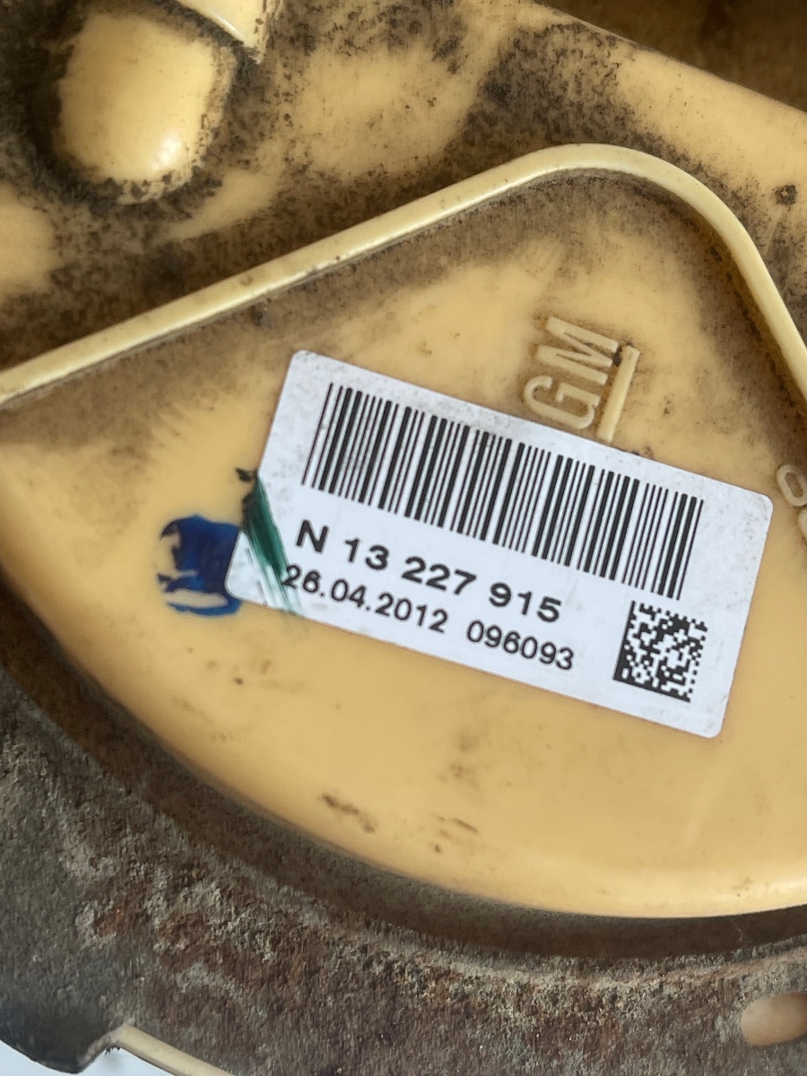 Pompa combustibil  OPEL ASTRA H L48, A04 2004 - 2014 1.7 CDTI A 17 DTR, Z 17 DTR 40122226 N13227915 – foto 2