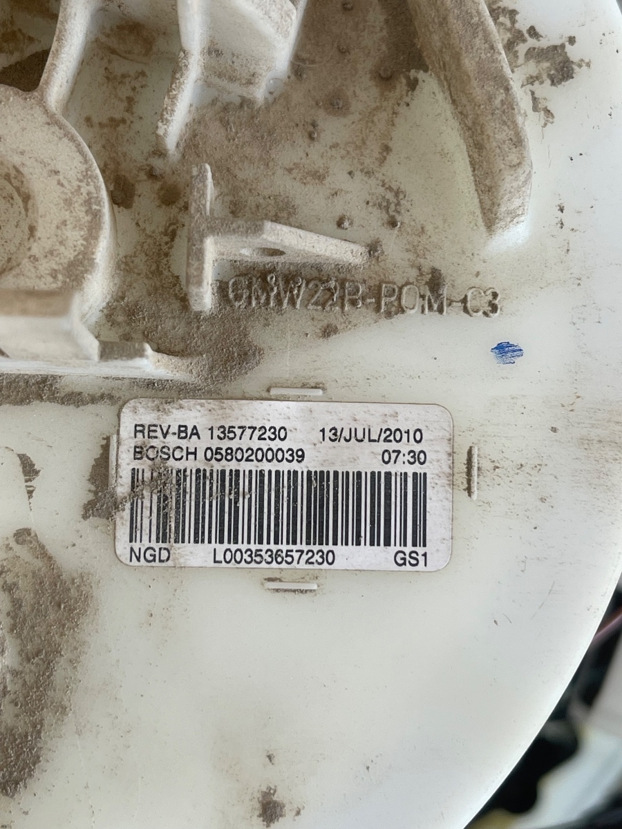 Pompa combustibil OPEL ASTRA J P10 2009 - 2015 1.4 A 14 XER, B 14 XER 0580200039 – foto 4